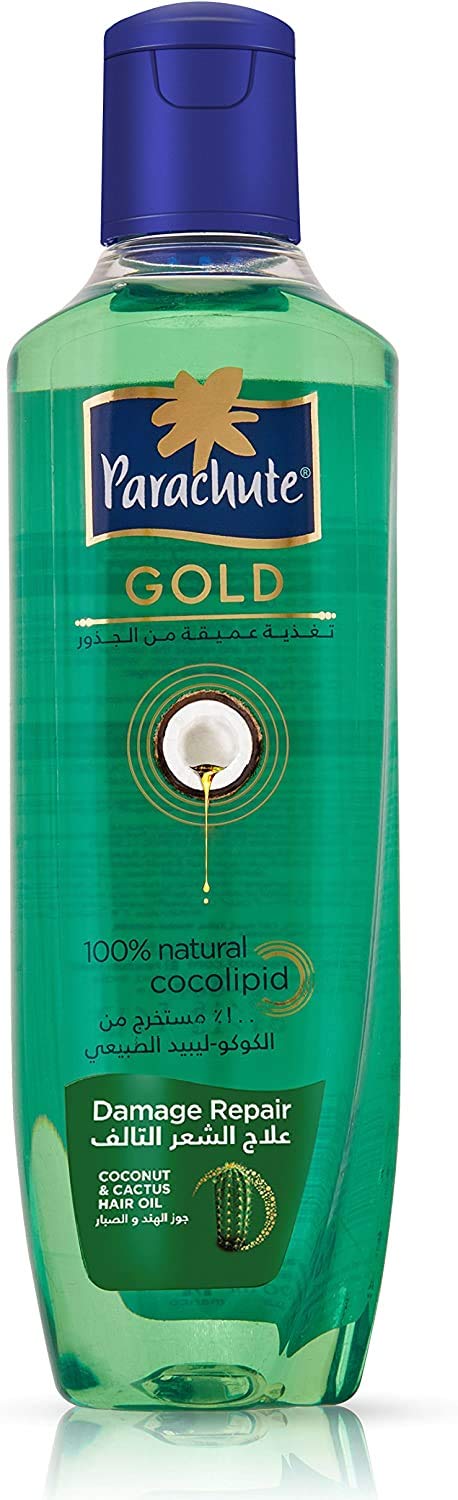 Parachute Gold Damage Repair Hair Oil Coconut And Cactus 200 ml
