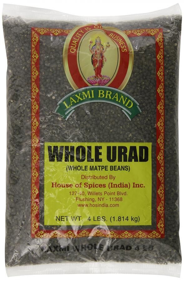 Laxmi Whole Urad (black Matpe Beans1 4 lbs