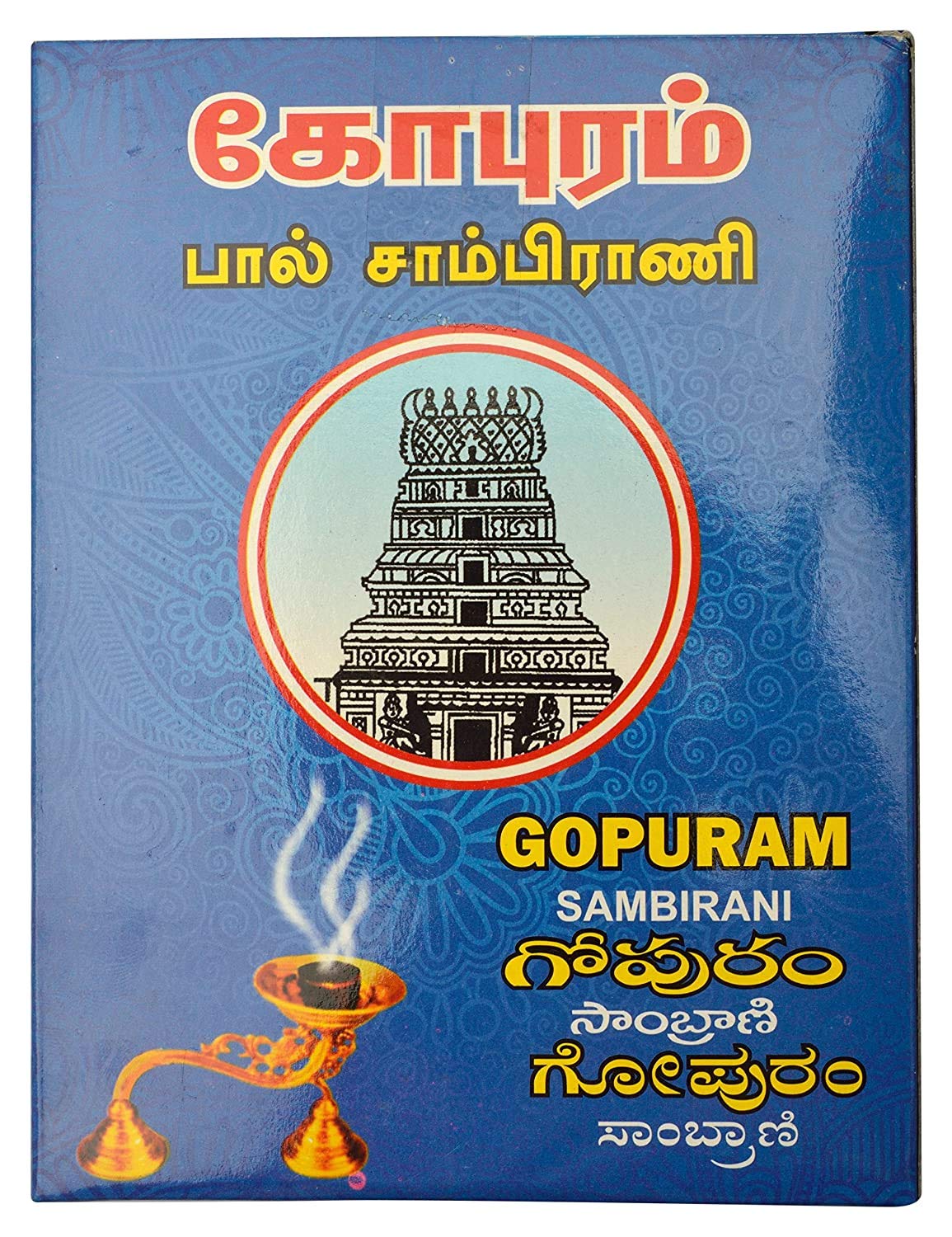 Gopuram Pal Sambrani Dhoop 12 pcs