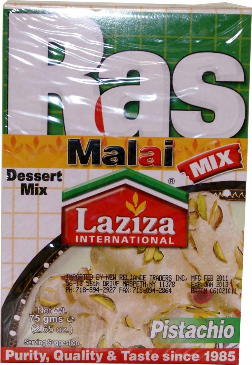 Laziza Ras Malai Mix Pistachio 75 gms