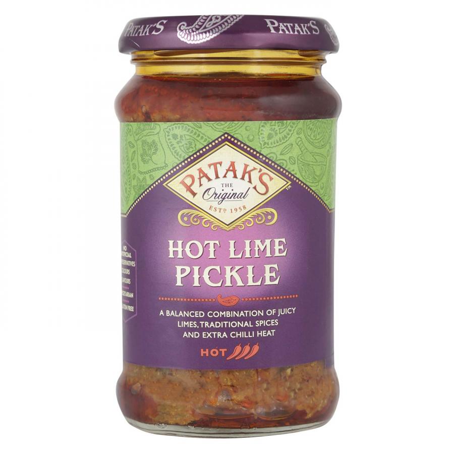 Patak's Hot Lime Pickle 10 oz