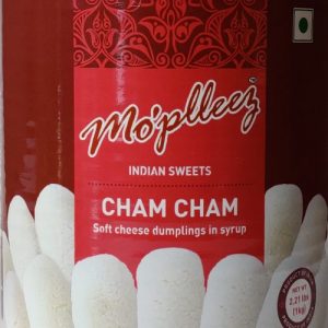 Mo'plleez (Haldiram) Cham Cham (Cheese Dumpling in Syrup)