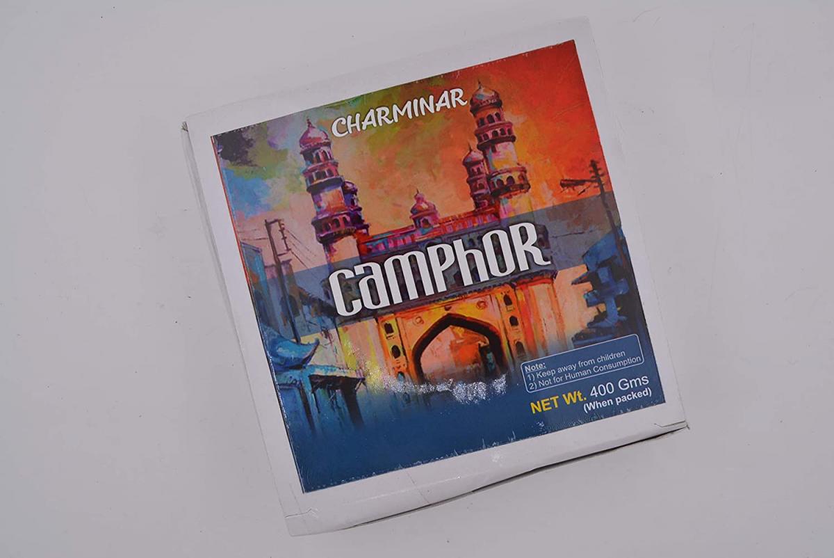 Charminar Camphor Tablets From India 400 Grams 64 Tablets Charminar Brand	