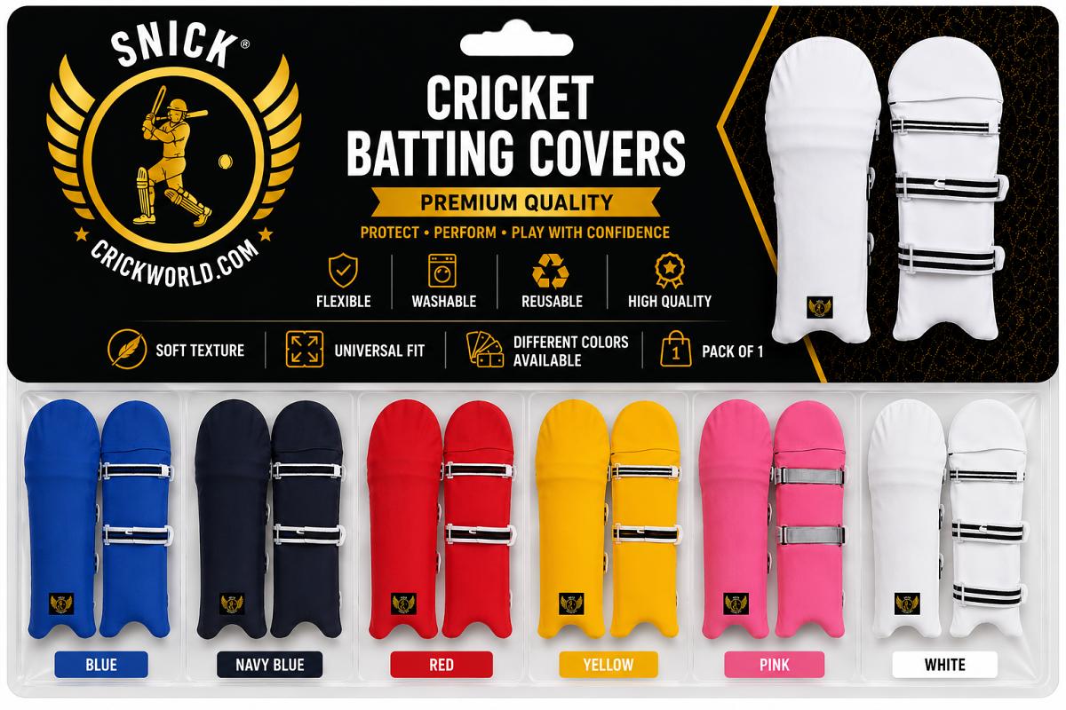 SNICK HIGH QUALITY CRICKET BATTING PAD COVERS SNICK HIGH QUALITY CRICKET BATTING PAD COVERS