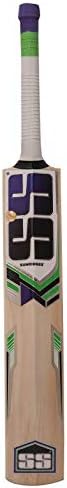 SS Kashmir Willow Leather Ball Cricket Bat, Exclusive Cricket Bat for Adult