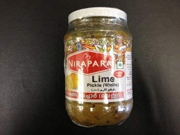 Nirapara White Lime Pickle 400 gms