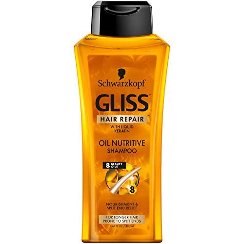 Gliss Oil Nutritive Shampoo, 13.6 Ounce