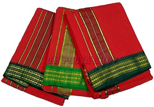 Om Pooja Dhoti Ready Made 1 pc