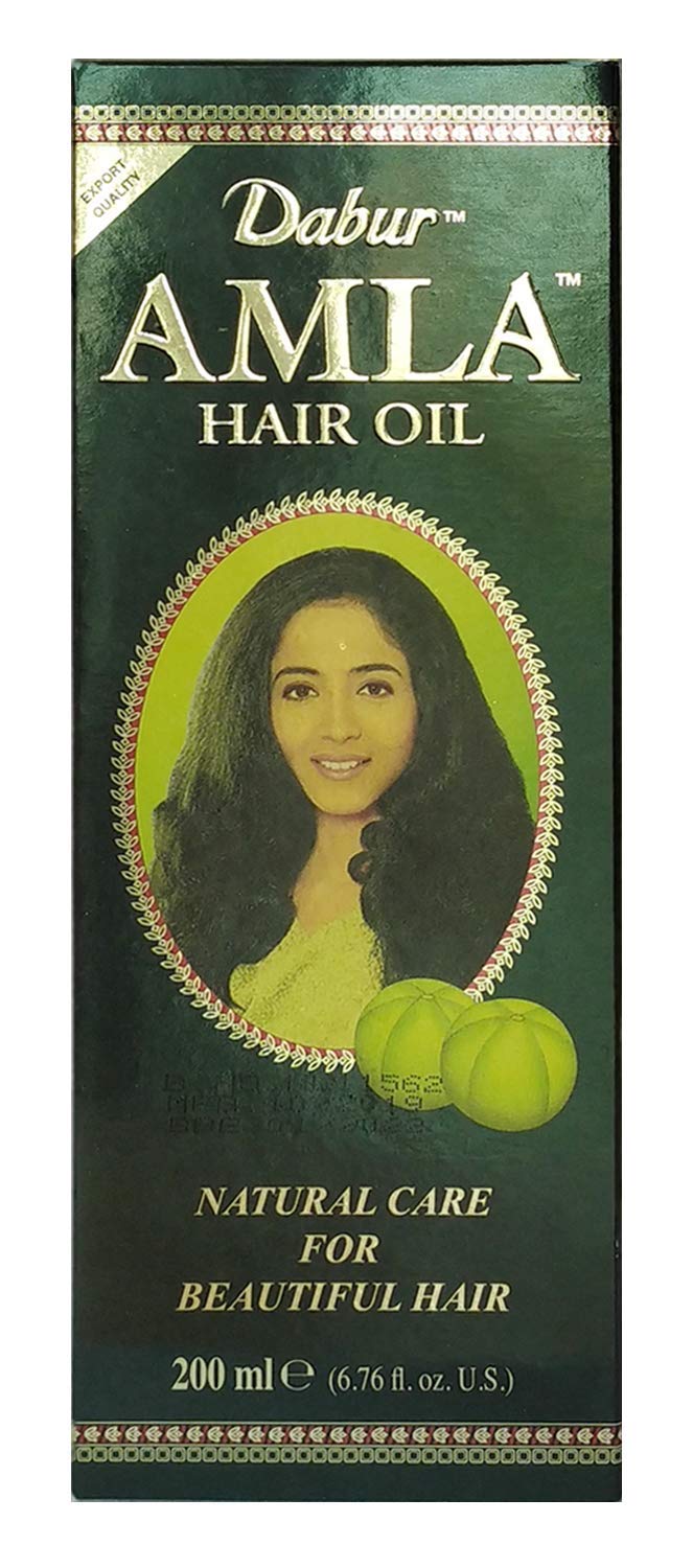 Dabur Amla Hair oil - Natural Care for Beautiful Hair, 200ml (7 oz.)
