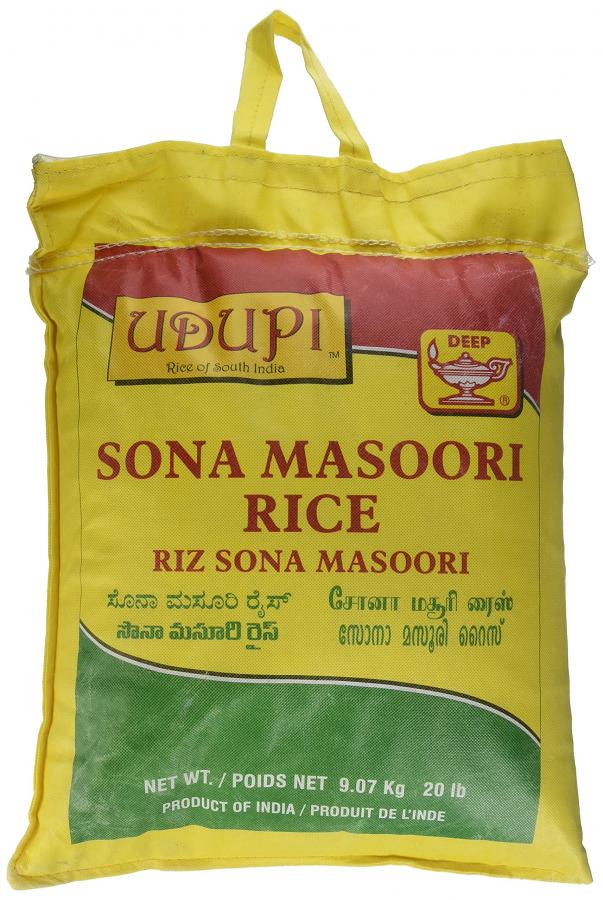 Udupi Sonamasuri Rice 20 lbs