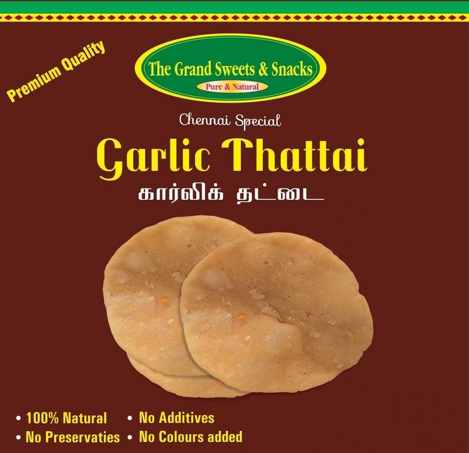 Amirtham Chennai Special Garlic Thattai 6 oz