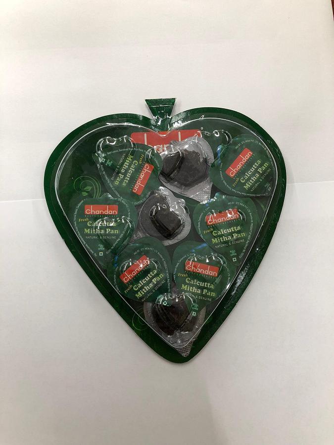 Chandan Calcutta Mitha Pan - 63g / 9 pcs