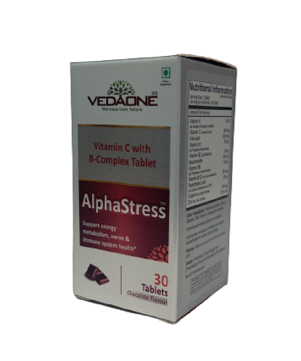 Vedaone Alpha Stress Tablets 30 cap