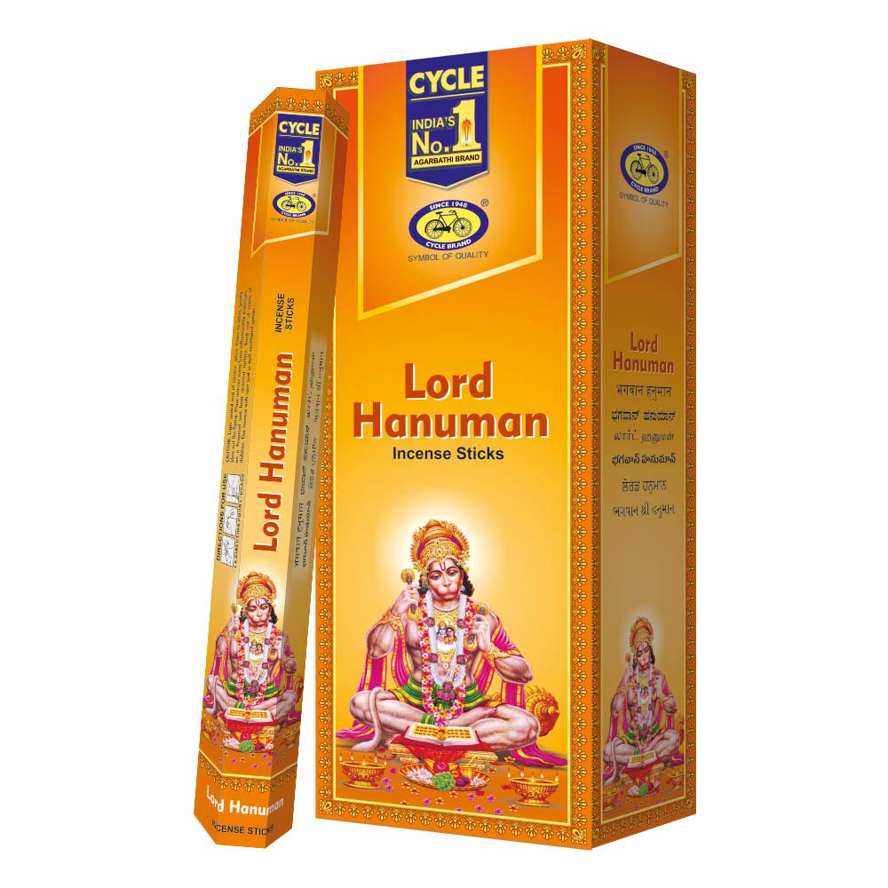 Cycle Lord Hanuman 6 pks of 20 sticks