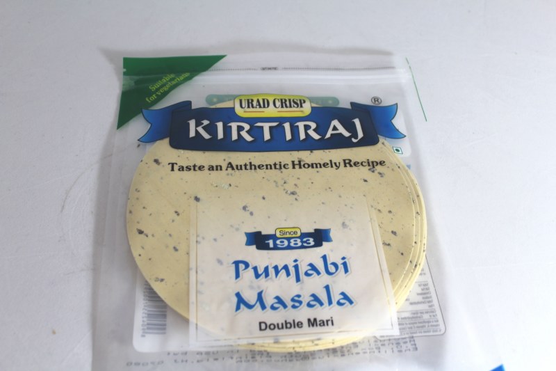 Kirtiraj Papad - Punjabi Masala 200 gms