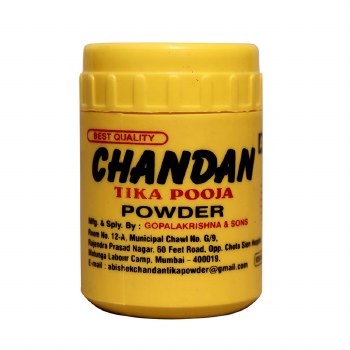 Abhishek Chandan Tika Pooja Powder 100gm