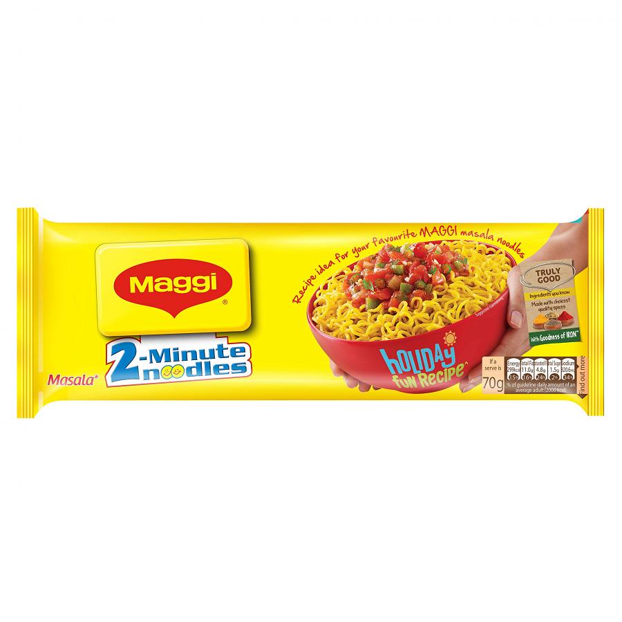 Maggi 2-minute noodles Masala-Gupshup recipe 420 gms