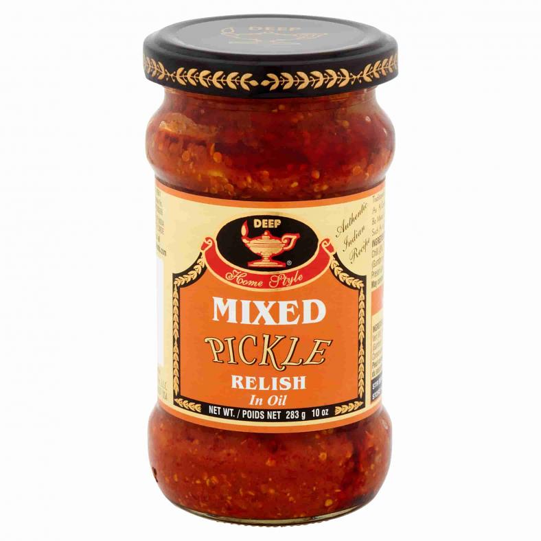 Deep Mixed Pickle In Oil 10 oz 36189 USA