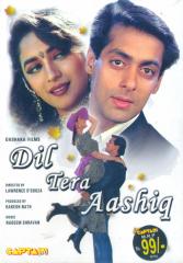 Dil Tera Aashiq DVD Bollywood Movie w/ English Subtitles
