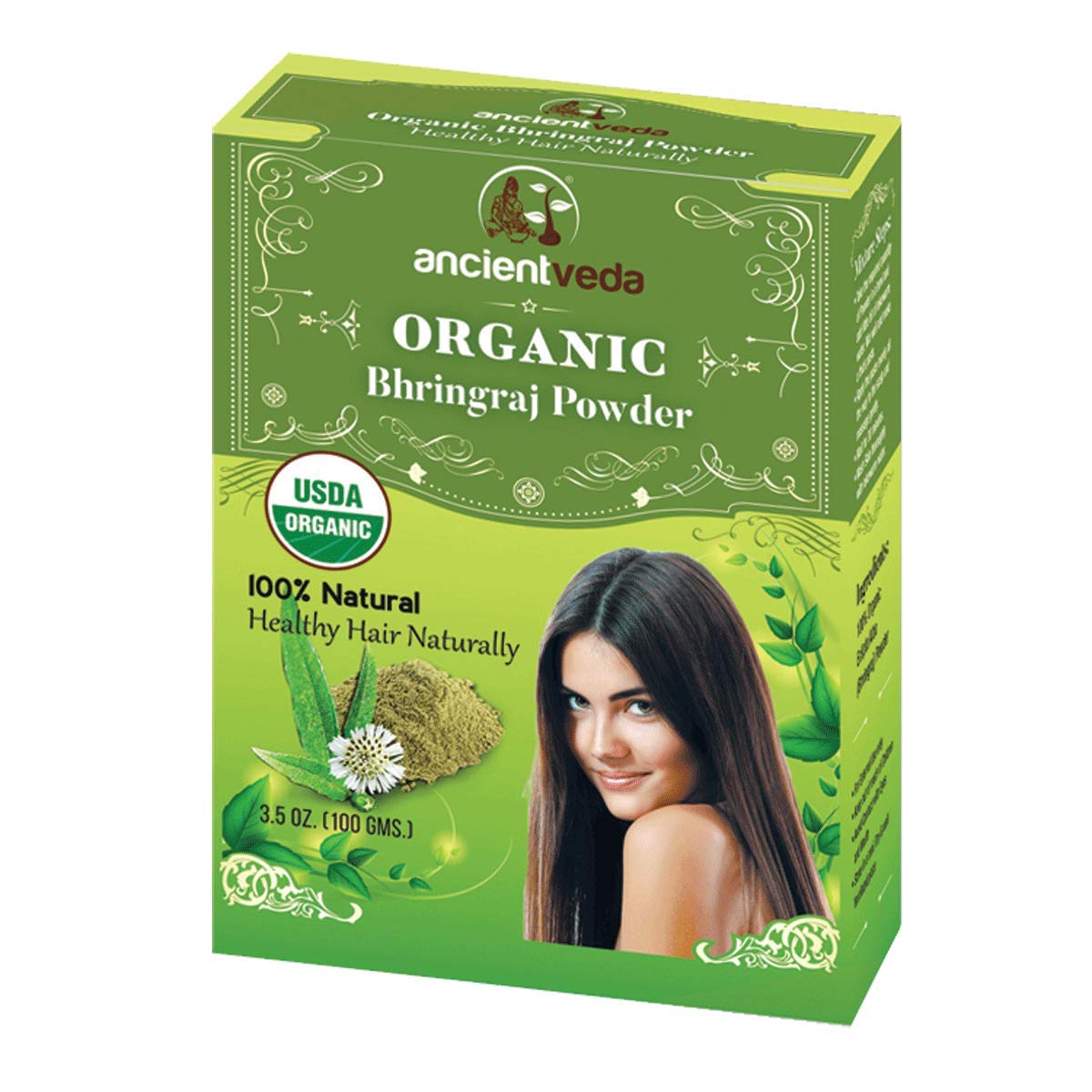 Ancient Veda Organic Bhringraj Powder 100 gms