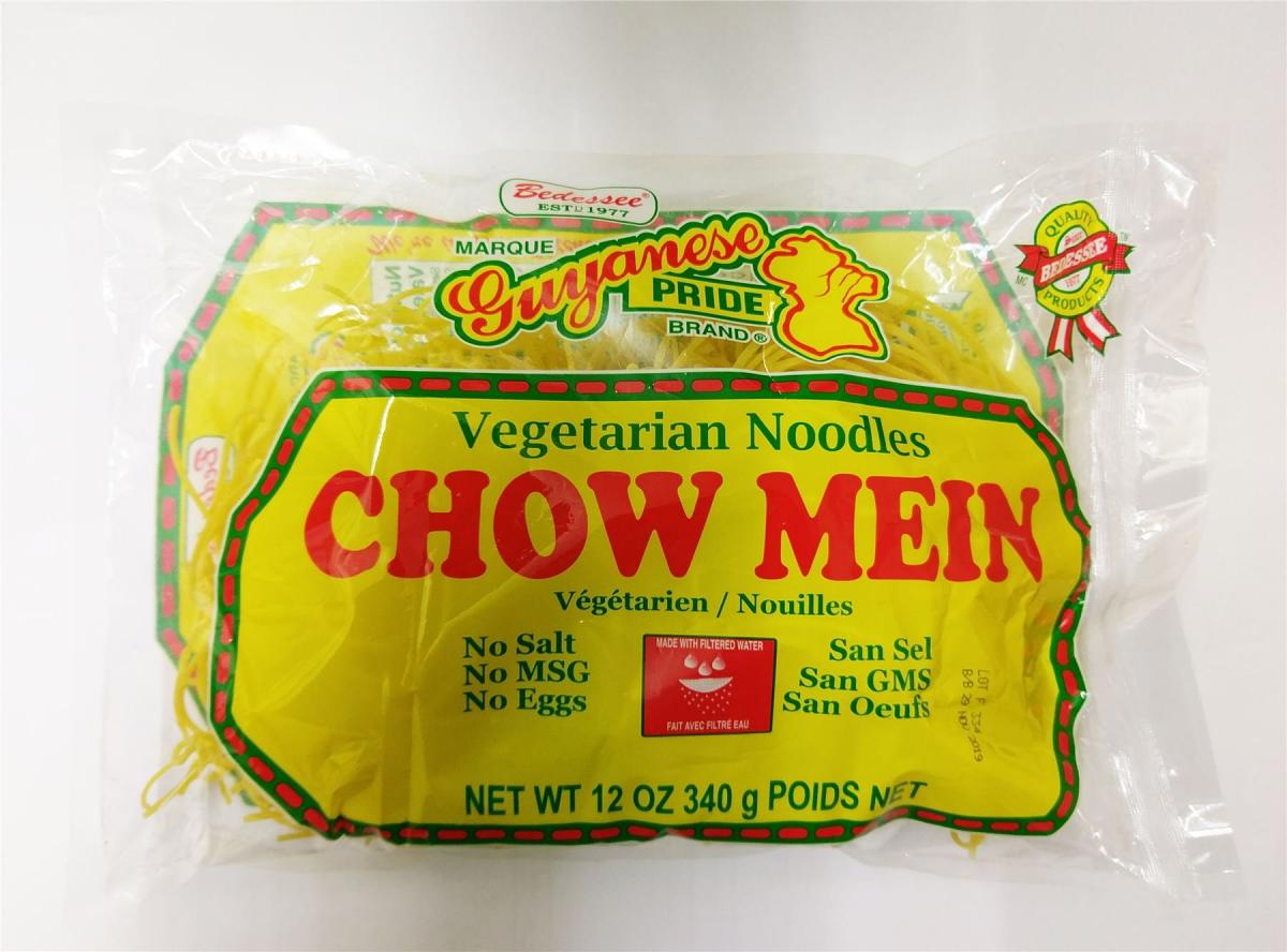Guyanese Chow Mein Noodles - Vegetarian -BEDESSES 12 oz