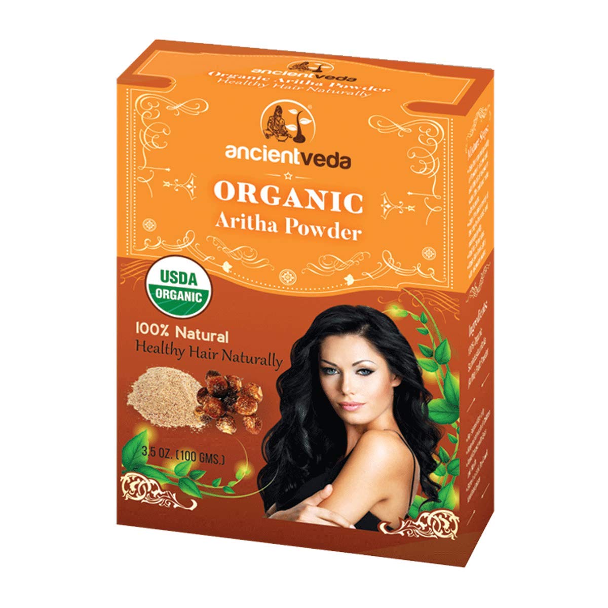 Ancient Veda Organic Aritha Powder 100gm