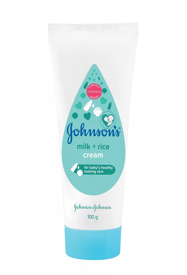 Johnson's Milk+rice Baby Cream 100 gms