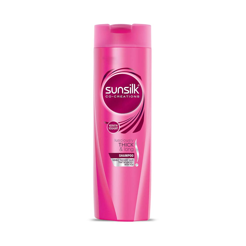 Sunsilk Keratin Yoghurt Shampoo For Hair Thickness 340 ml 45536 Buy