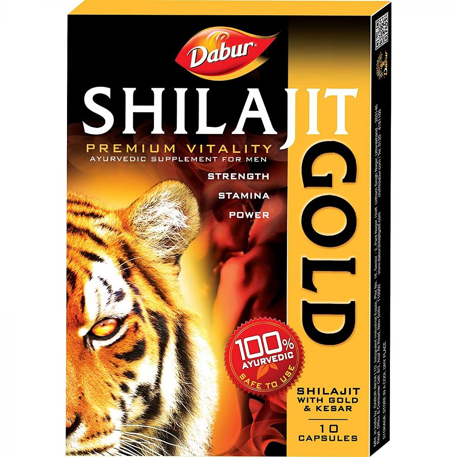 Dabur Shilajit Gold 10 capsules