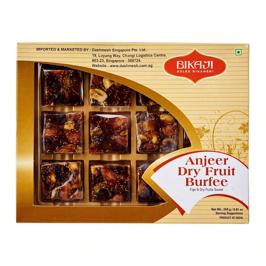 Bikaji Anjeer Dry Fruit Barfee 250 gms