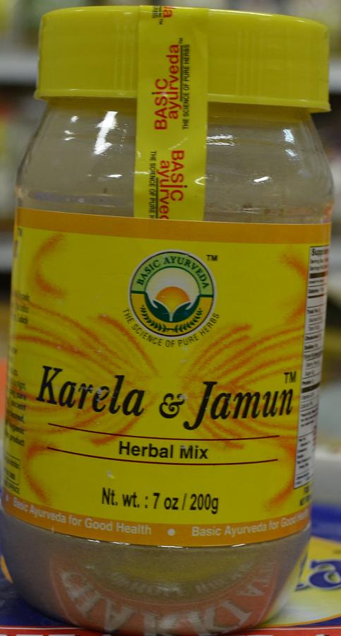Basic Ayurveda Karela & Jamun Herbal Mix 200gram