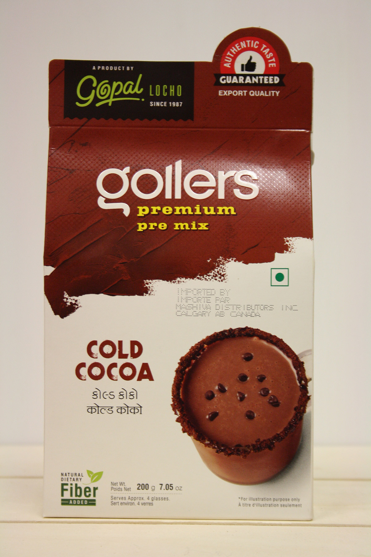 Goller's Cold Coco Instant Mix 200 gms