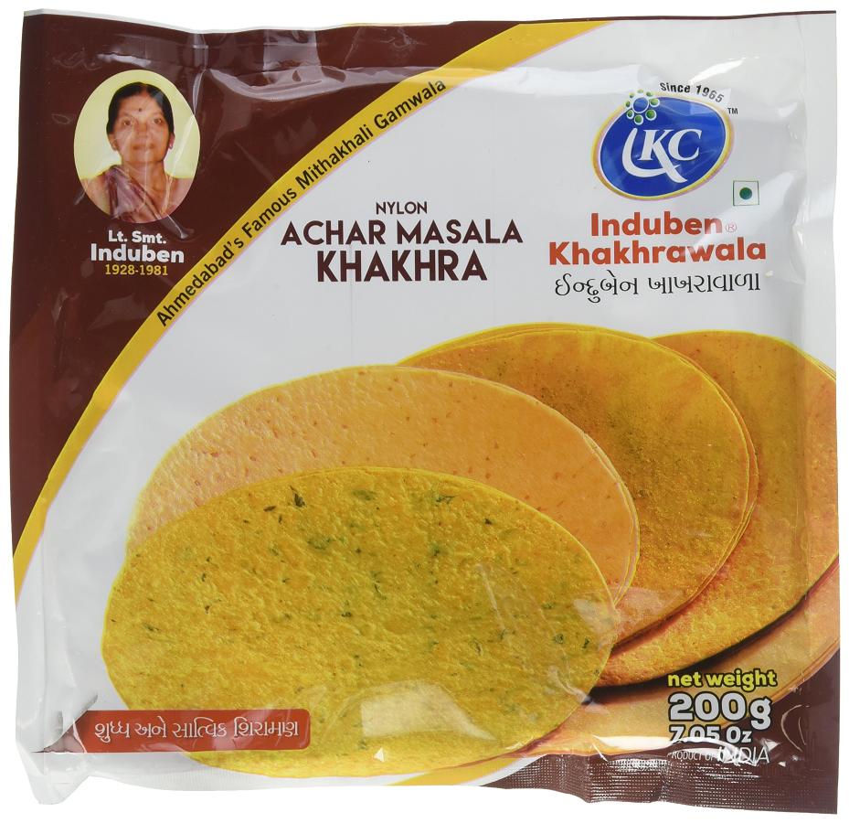 Induben Khakhra - Achar Masala 200 gms