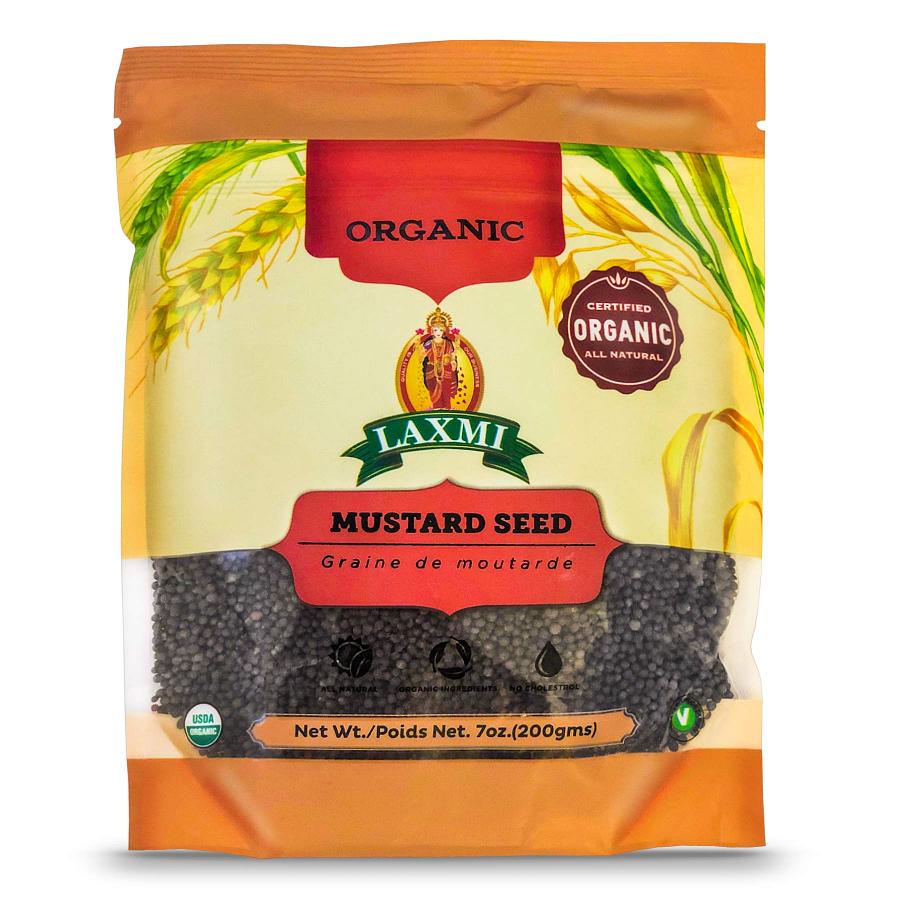 Laxmi Organic Mustard Seeds 7 Oz