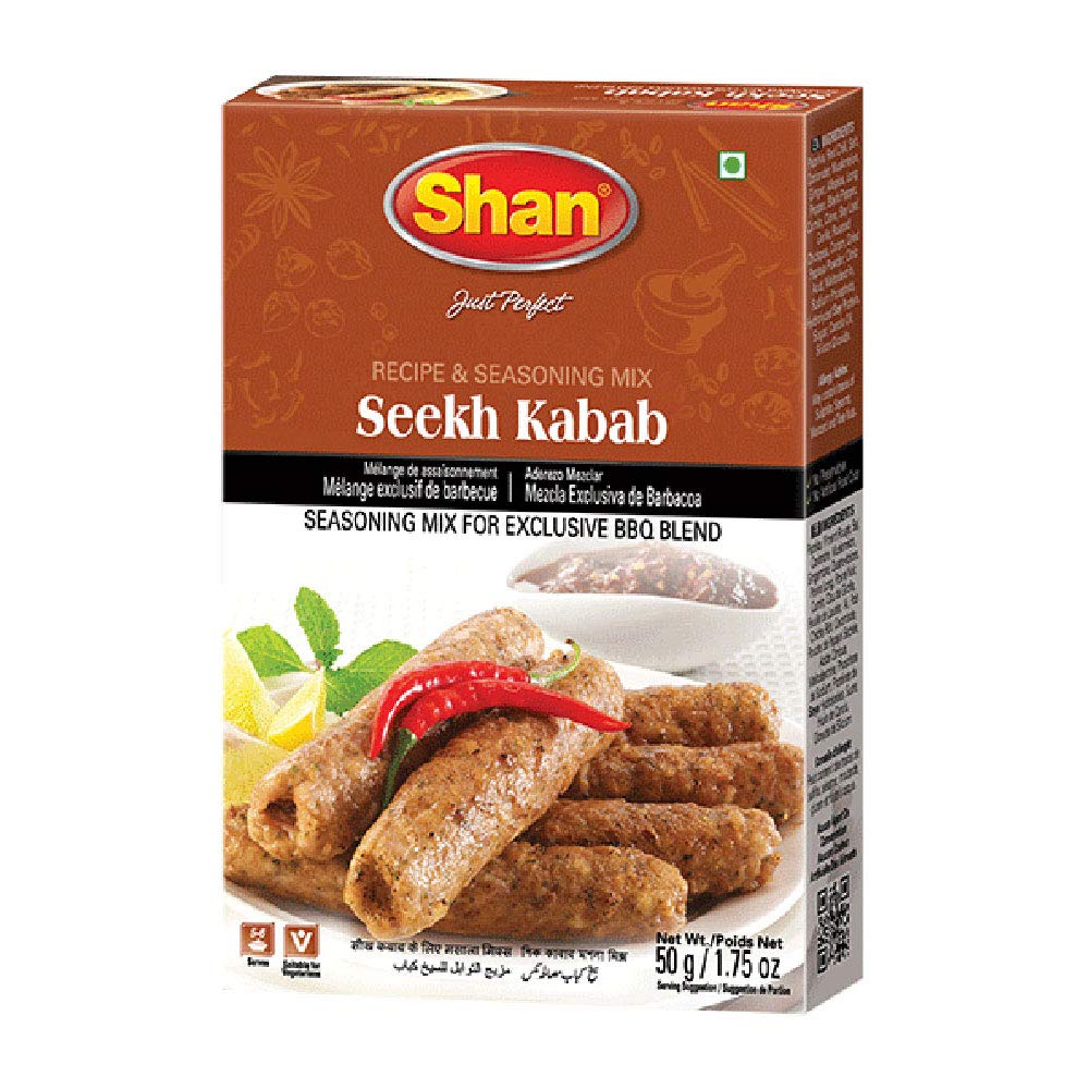 Shan Seasoning Mix - Seekh Kabab 50 gms