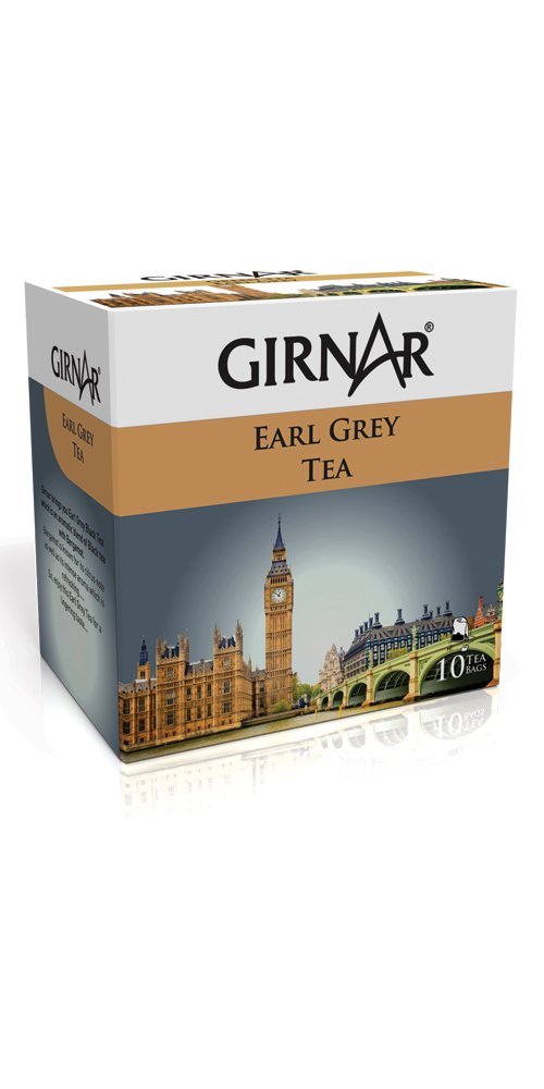 Girnar Earl Grey Black Tea - 10 Tea Bags