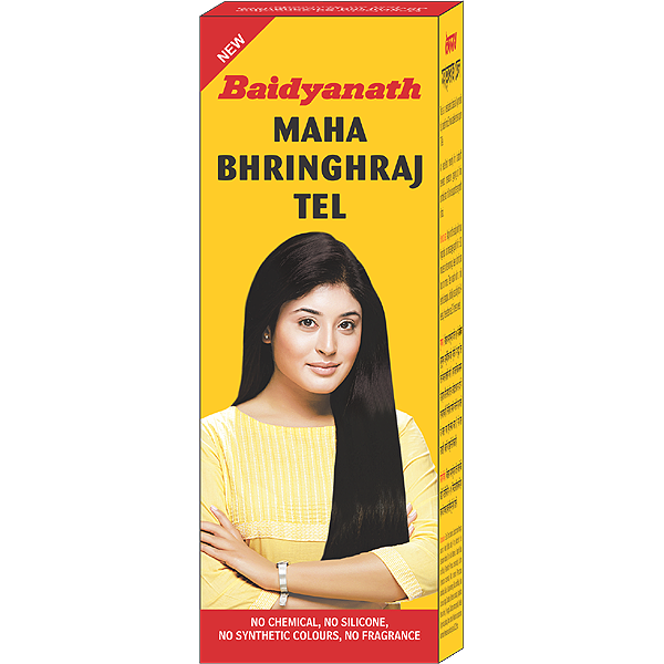 Baidyanath Mahabhringraj Oil Scalp Massaging Oil 200 Ml