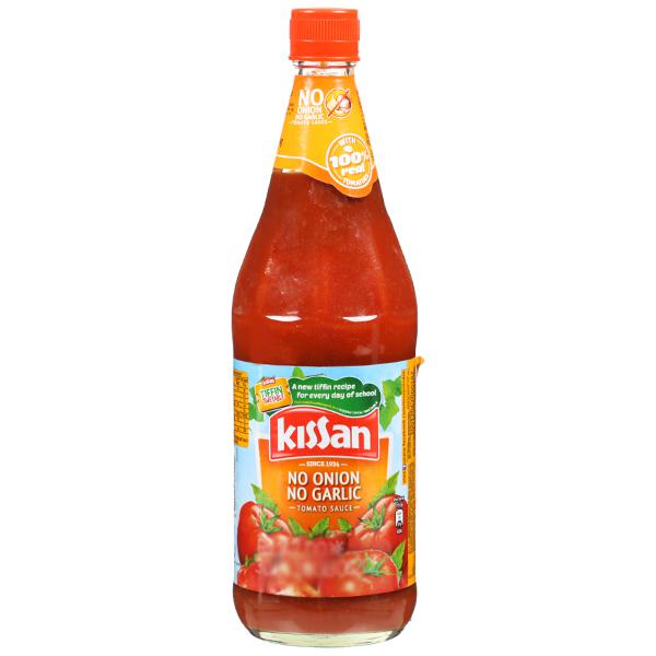 KISSAN Tomato sauce _no onion, no garlic 500 gms