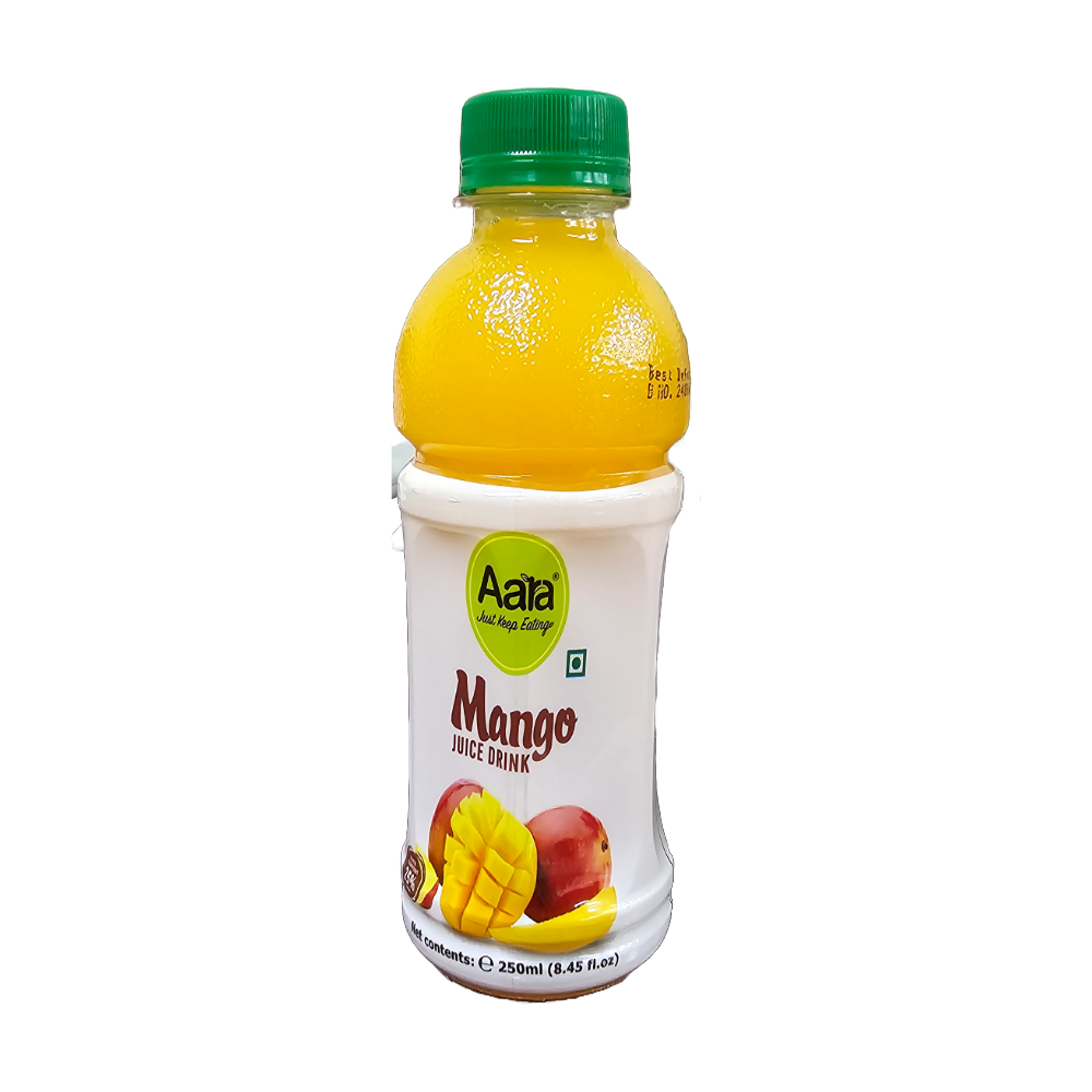 Aara Mango Juice Drink - 250ml | Refreshing Indian Mango Beverage
