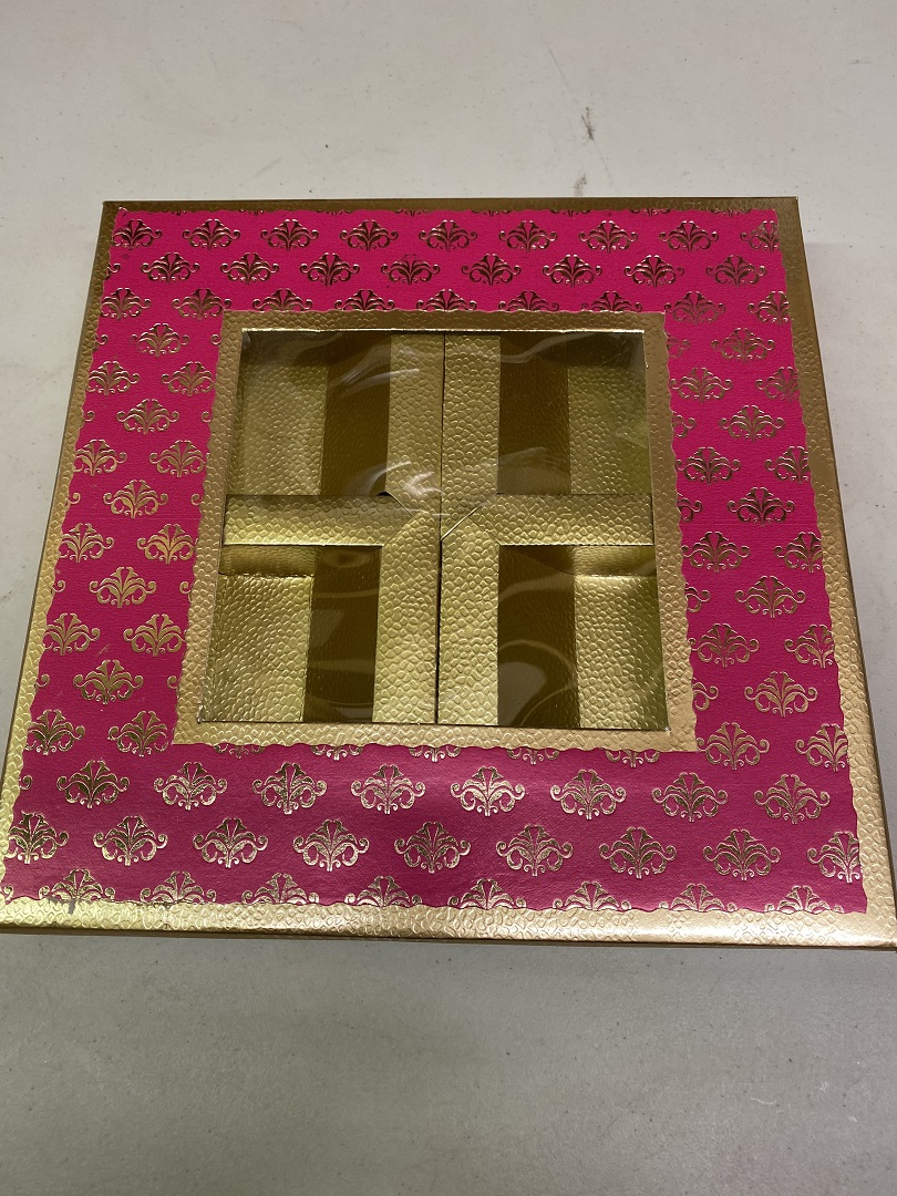 Empty Traditional Design Dry Fruit Gift Boxes 400g (12 pcs) 39168