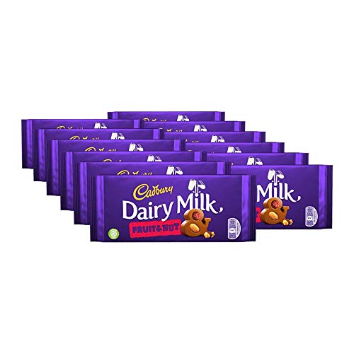 Cadbury Fruit & Nut 200gm x 15 55940 USA