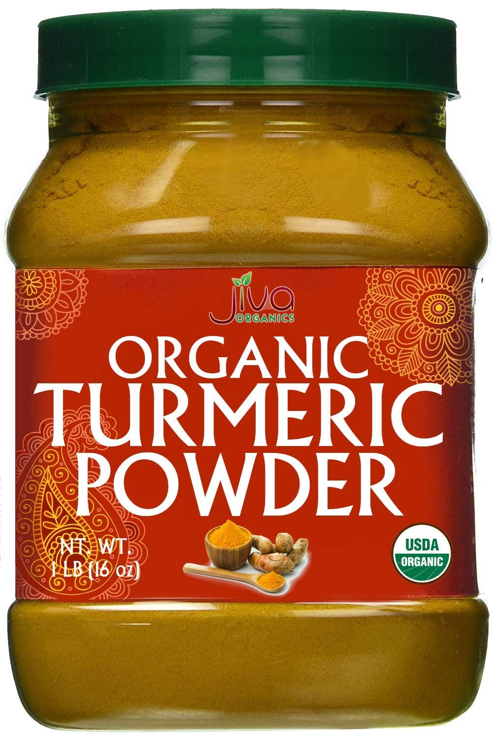 Jiva Organic Turmeric Powder 1 lb