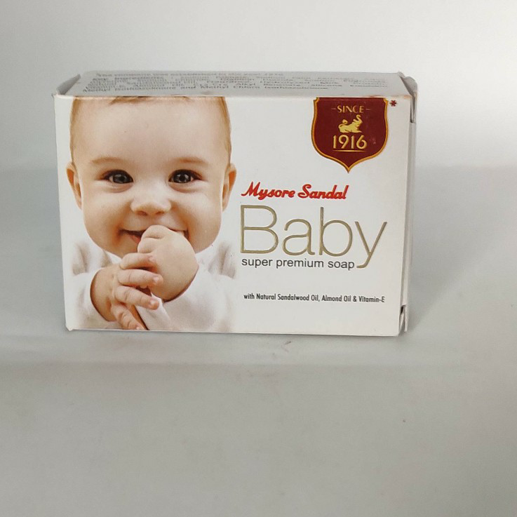 Mysore Sandal Baby Soap With Almond Oil 75 gms #49756 | Buy Online ...