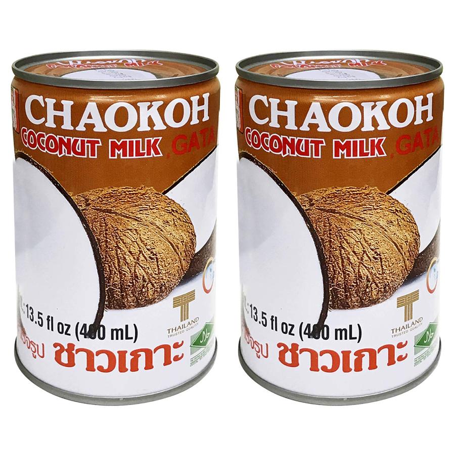 Chaokoh Coconut Milk 400ml (Pack of 6) 58036 Buy Online DesiClik