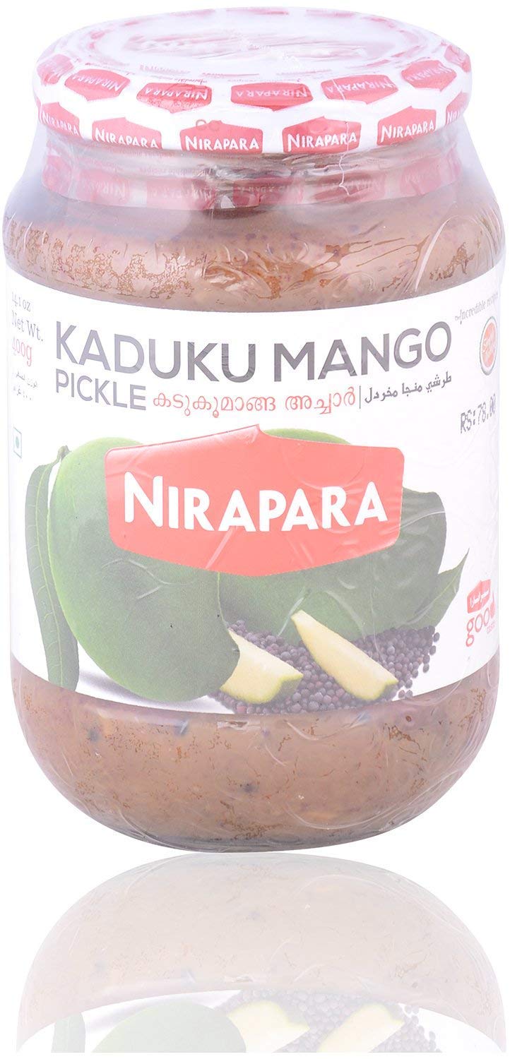 Nirapara Kaduku Mango Pickle 400 gms