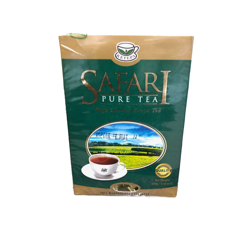 Ketepa Safari Pure Tea - 500g x 2 Pack | Premium Kenyan Black Tea