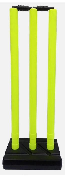 SNICK Plastic Stumps with Rubber base