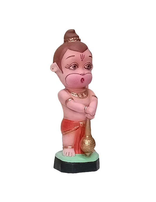 Navarathri Terracotta Hanuman With Gadha