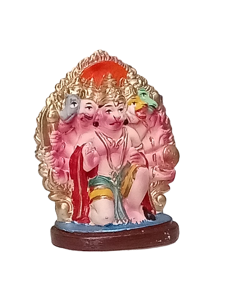 Navarathri Terracotta Panchamuga Hanuman
