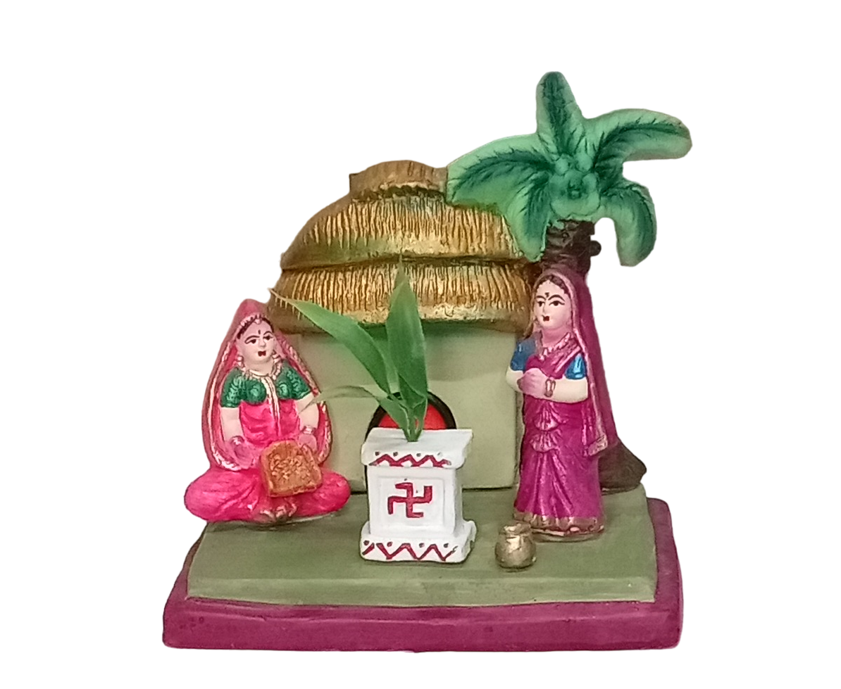 Navarathri Terracotta Tulsi Pooja Golu Doll
